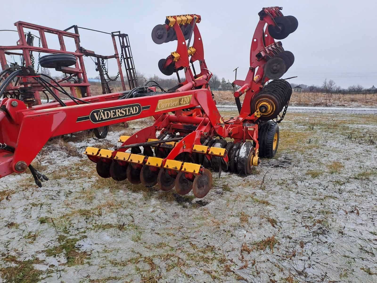 Дисковая борона Vaderstad Carrier 420 (Вадерштад Карьер)