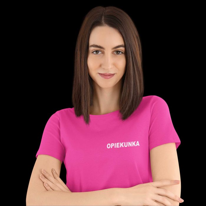 Koszulka opiekunka - różne kolory i wzory - XS - 2XL - wysyłka w 24h