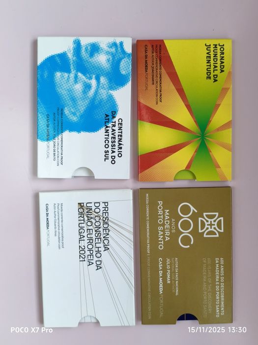 Moedas Comemorativas 2€ PROOF e BNC