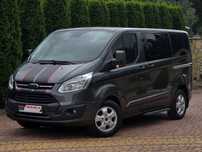 Ford Tourneo Custom 2.0TDCi 130KM 9-osób Nawigacja Alufelgi Kamera Tempomat Gwarancja