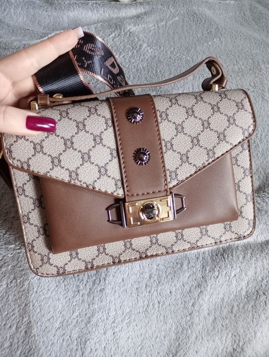 Nowa torebka damska brązowa