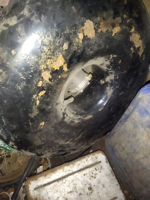 Газовий балон на авто під запаску,  гбо 2, таблетка