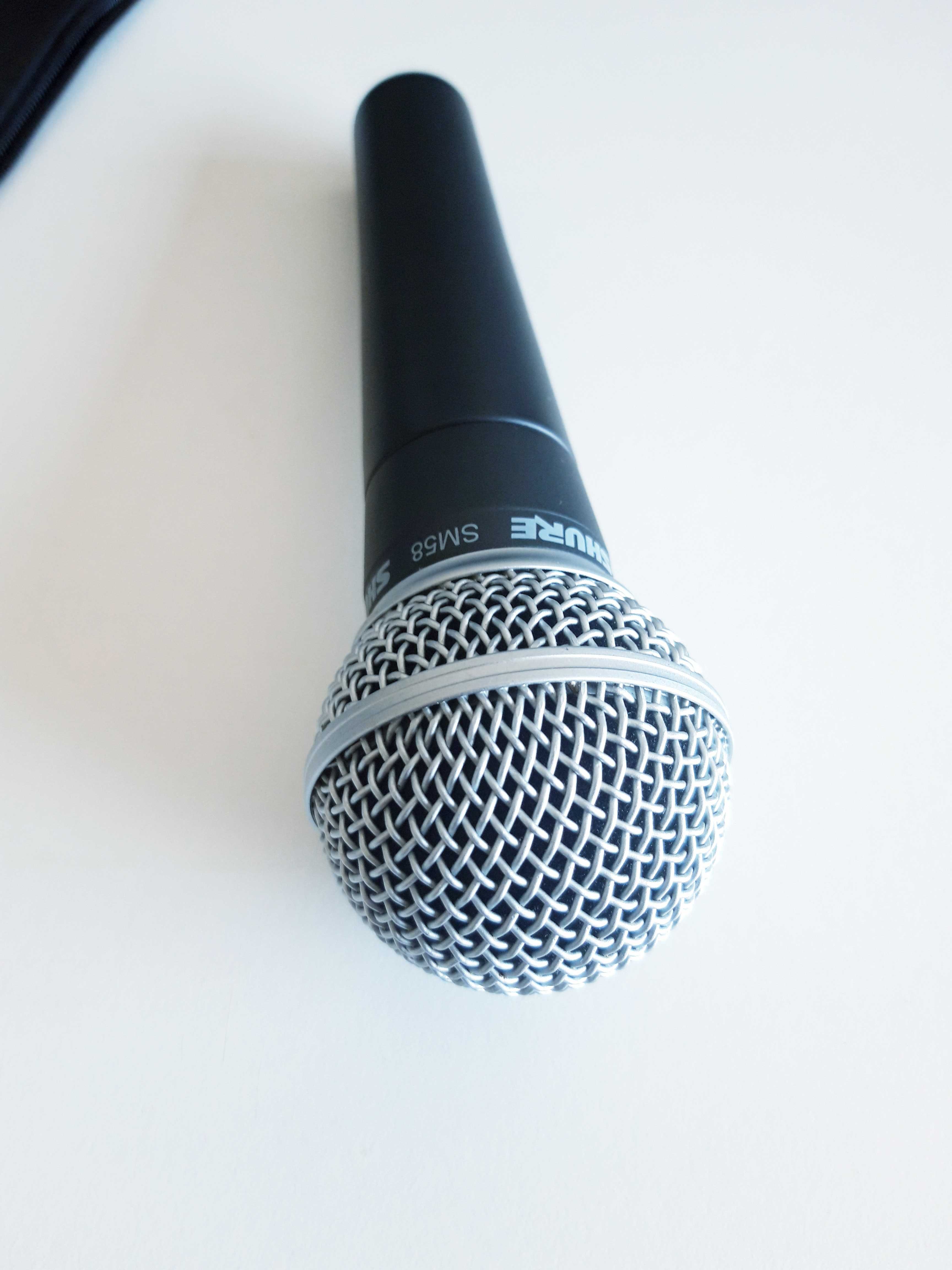 Microfone Shure SM58 + bolsa original (como novo)