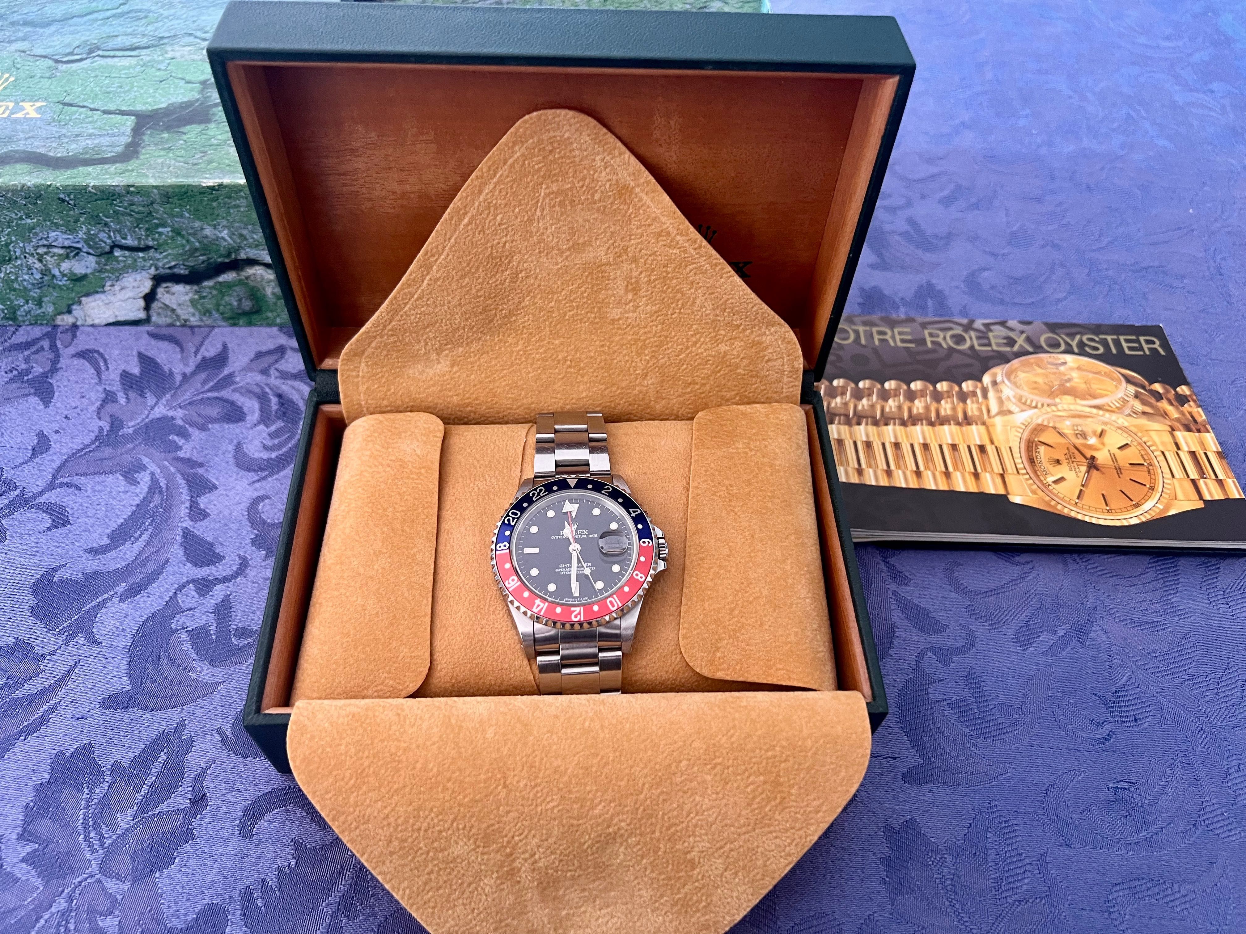 ROLEX GMT-MASTER 16700 c/ Documentos e Certificado