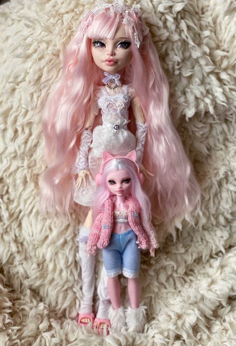 monster high lalka gooliope g1 ooak custom repaint