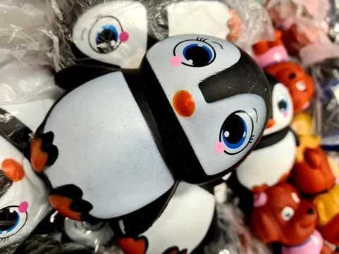 NOWY SQUISHY gniotek pingwin pingwinek zabawka antystresowa