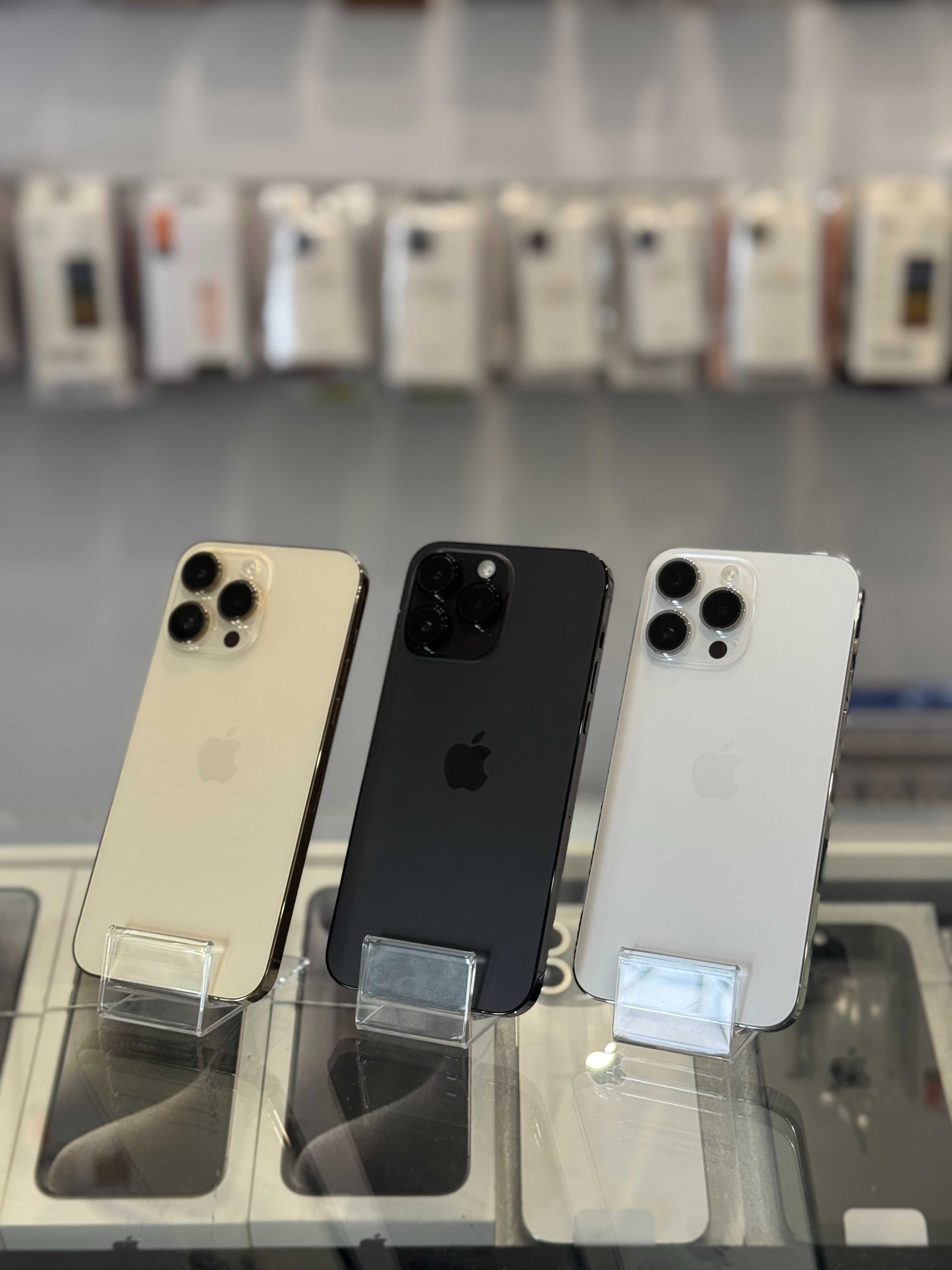 iPhone 14 PRO MAX 128 GB Black • Silver • Gold • 100% bat. • jak NOWE