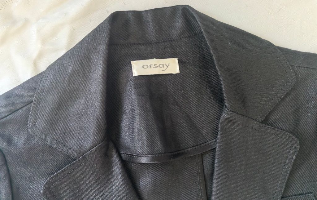 Żakiet Damski Lniany Orsay r. 34/36
