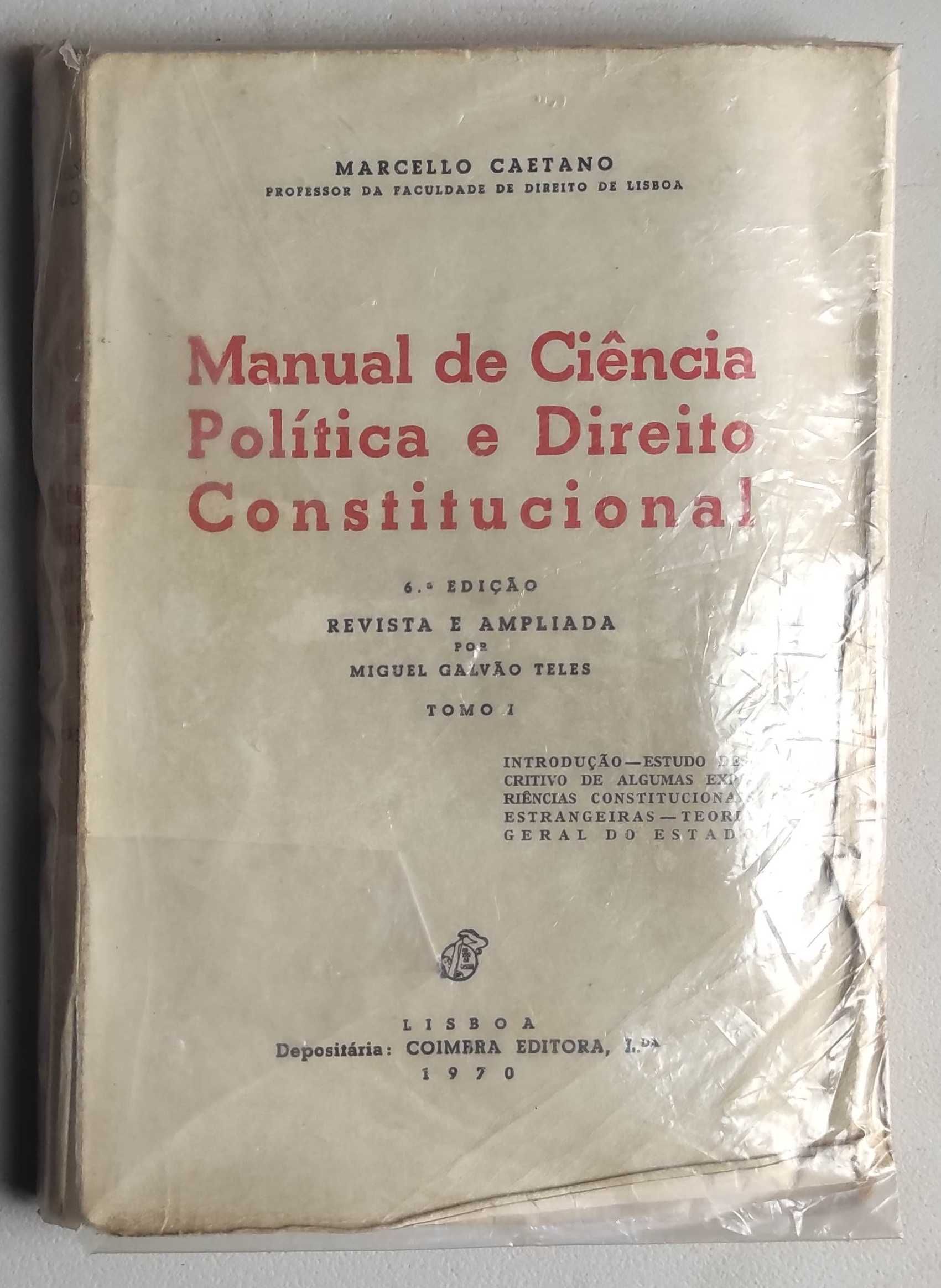 Livro - Manual de Ciência Politica e Direito Constitucional