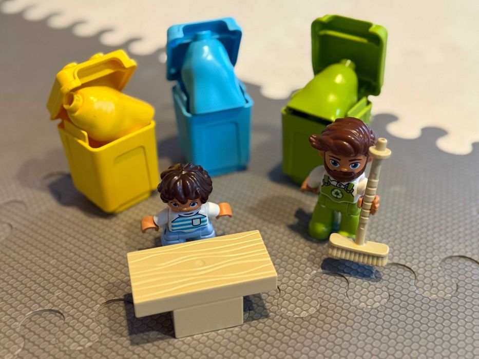 LEGO Duplo śmieciarka i recykling 10945