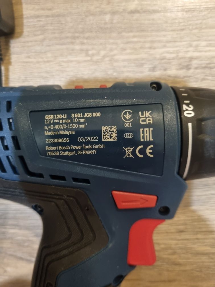 Шуруповерт BOSCH GSR 120-LI