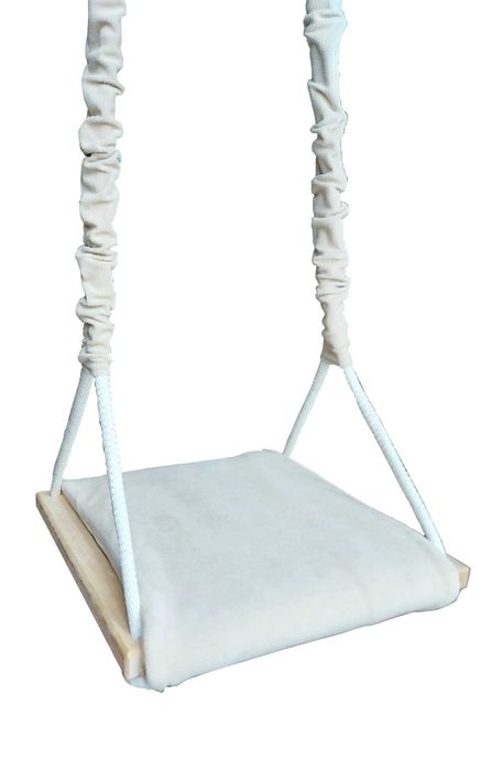 VELVET Huśtawka 3w1 dla Dzieci DOMU ogrodu POKOJU dziecka beż