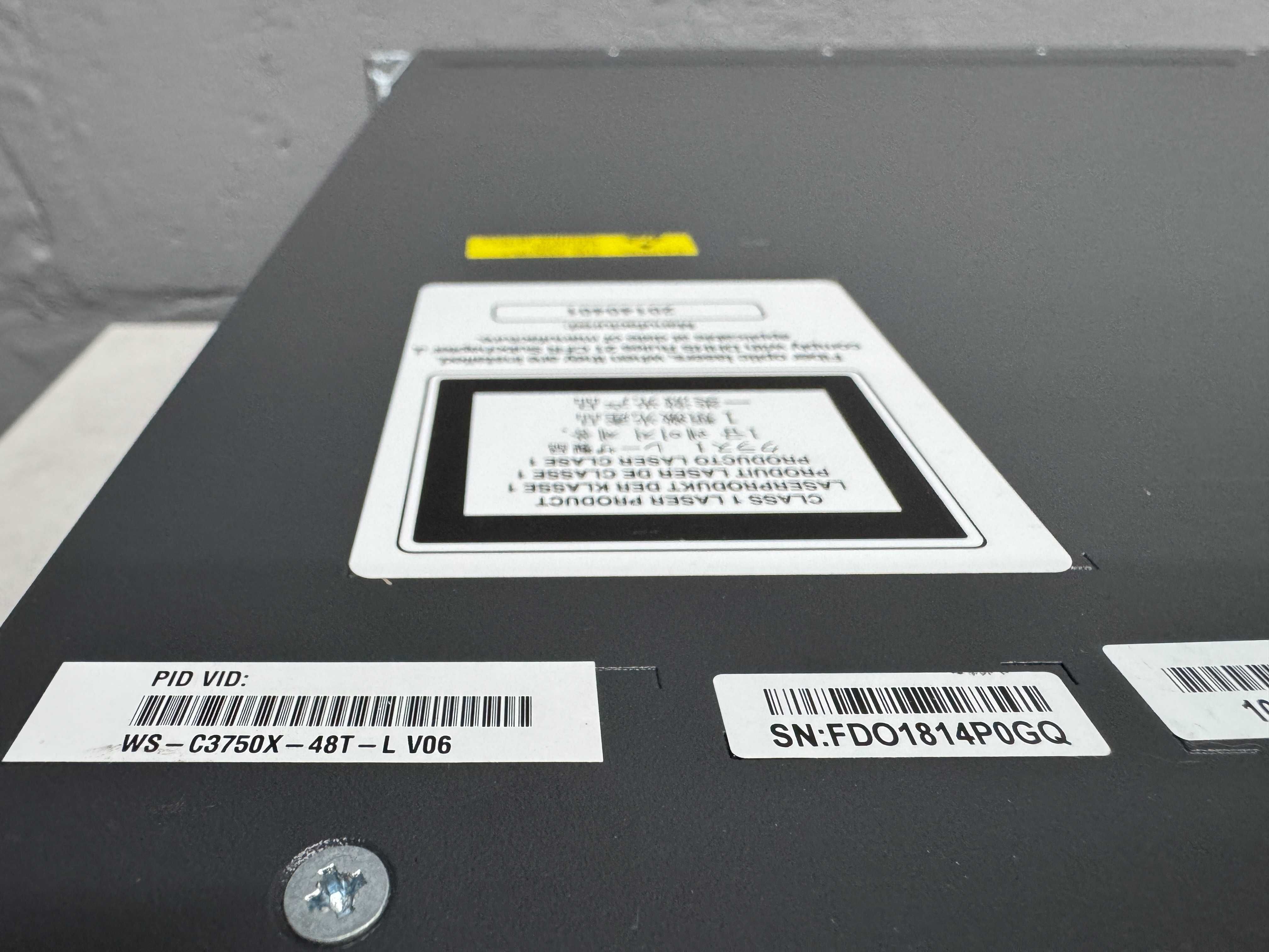 Коммутаторы 1GE Cisco Catalyst WS-C3750X-48T-L (нал/безнал)