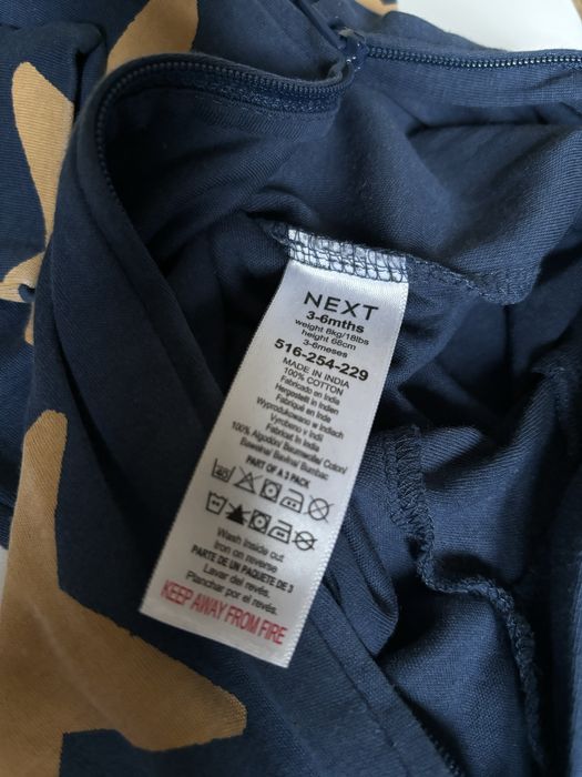 pajacyk, śpioszek firmy Next Baby na zamek