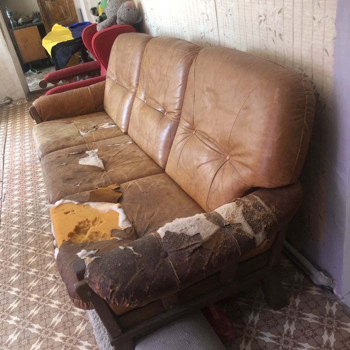 Диван дуб дерево німеччина вінтаж