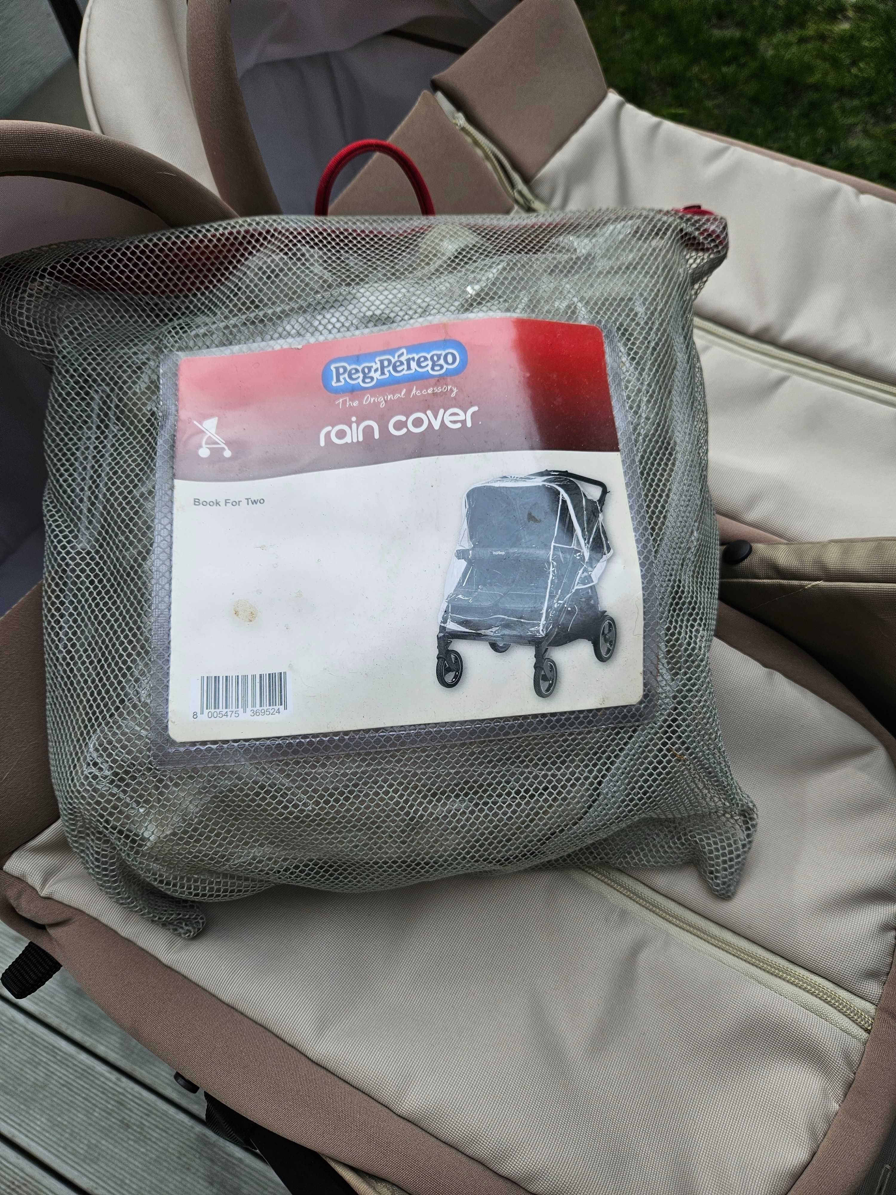 Peg Perego Book for two + gondole + 2 zimowe śpiworki