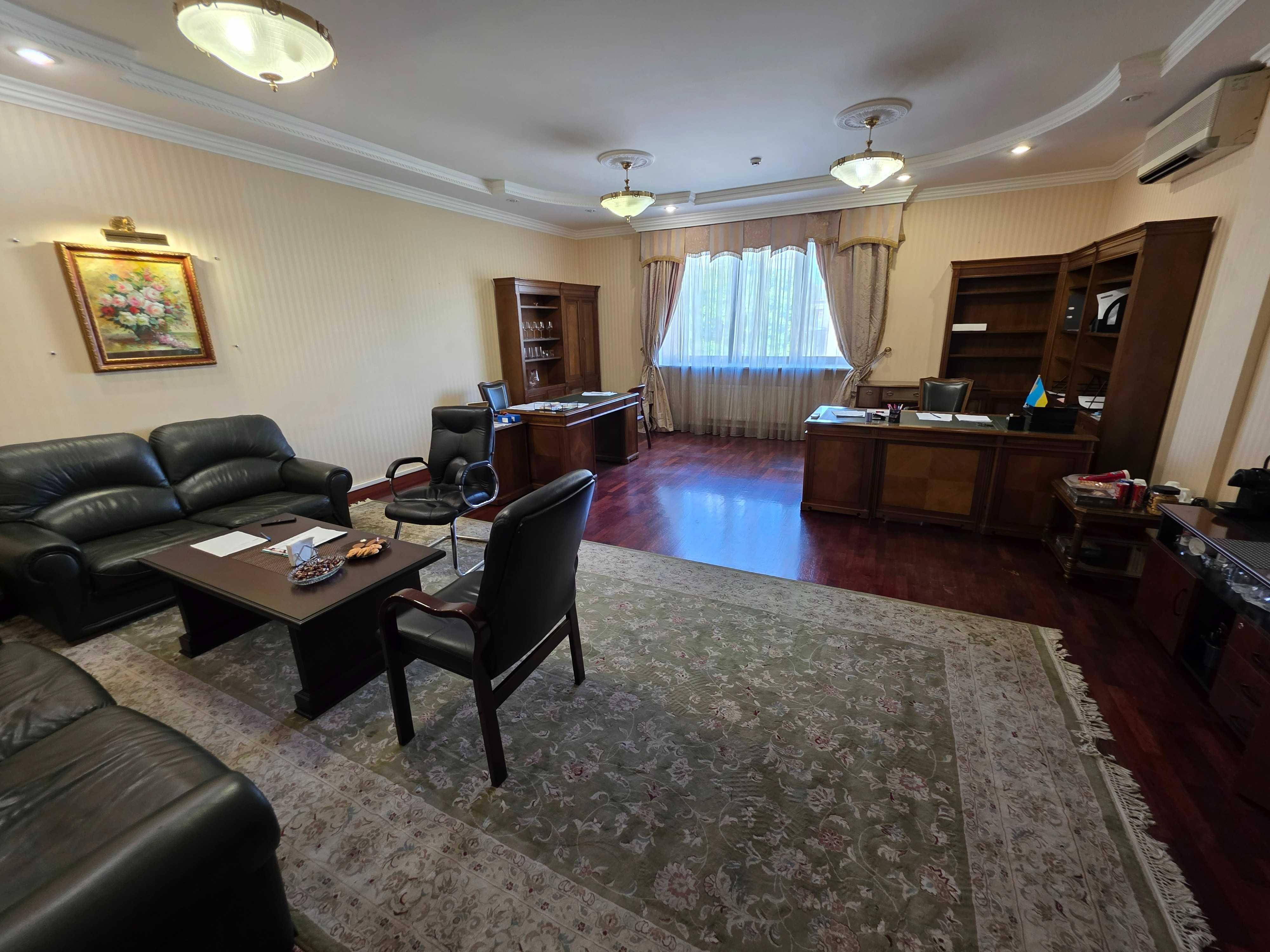 Аренда представительского офиса с мебелью, печерск, 200м.кв. Без %