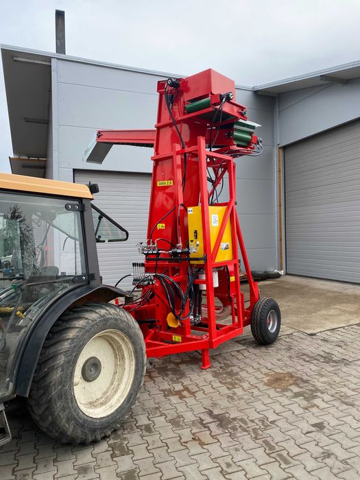 Kombajn do zbioru jabłek przemysłowych SARA 2.0 sadowniczy FMS KUREK