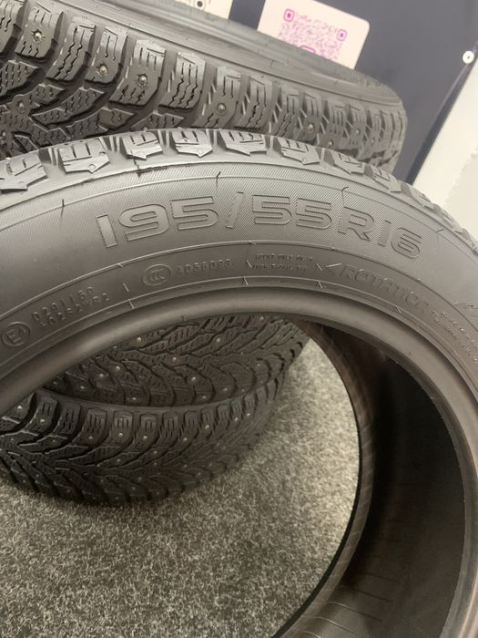 Шини 195/55 R16 Nokian 2020р 7+мм Зима