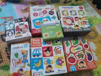 Karty puzzle biblioteczka maluszka CzuCzu 7szt