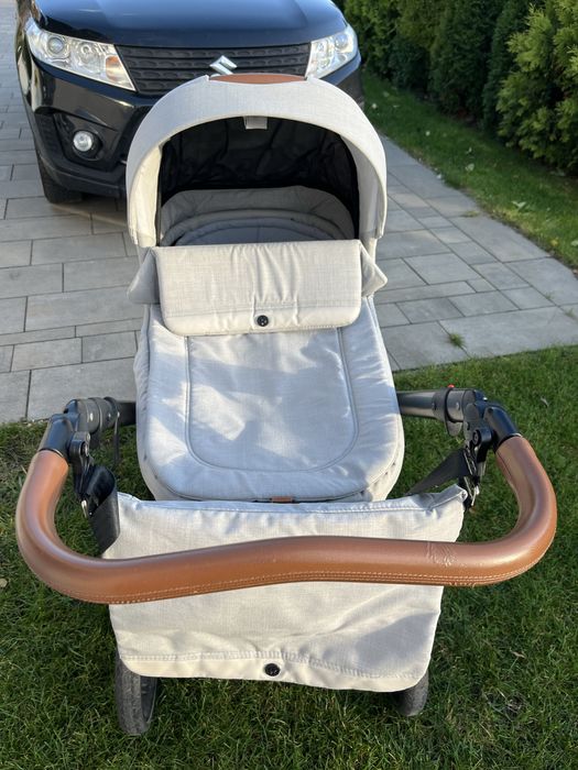 Wozek 3w1 gondola, spacerowka i fotelik Roan Bloom