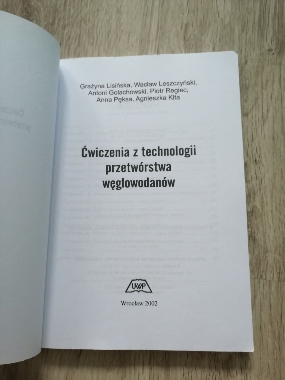 Ćwiczenia z technologii przetwórstwa węglowodanów