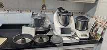 Robot de Cozinha Bimby TM6 e Bimby Friend com Acessórios, Mandolina