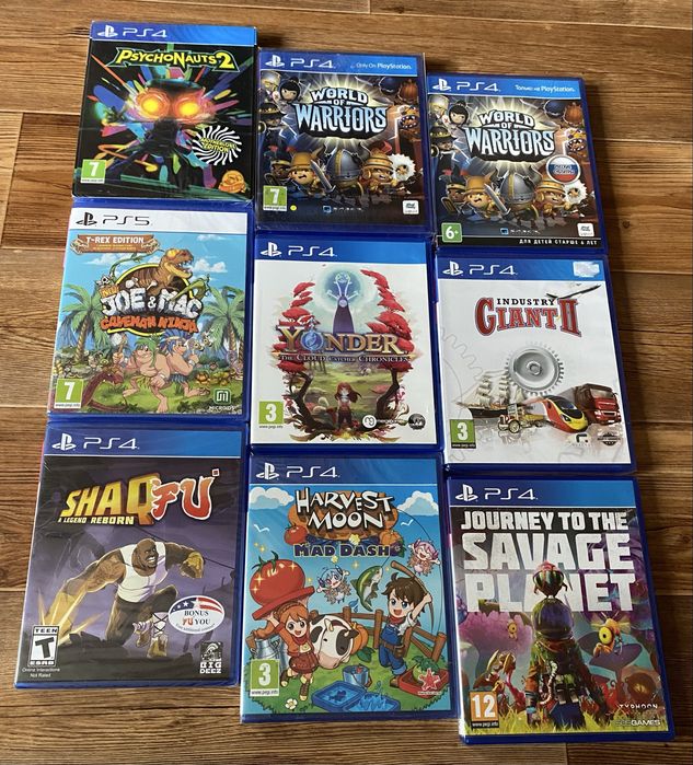 Sony PS4/PS5: A Way Out, Knack, Unravel, Nightmares,Okami,It Takes Two