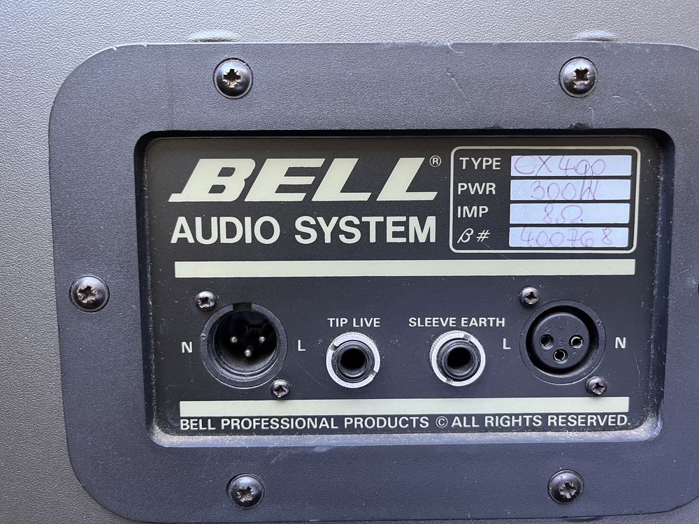 Power mixer BELL MDA 420 wraz z paczkami