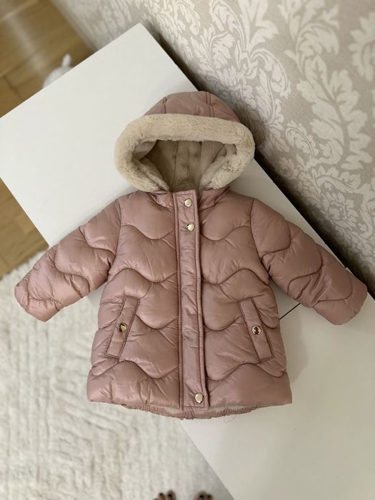 Зимова курточка Next розмір 6-9 -12 м 1 рік 80 см , нова