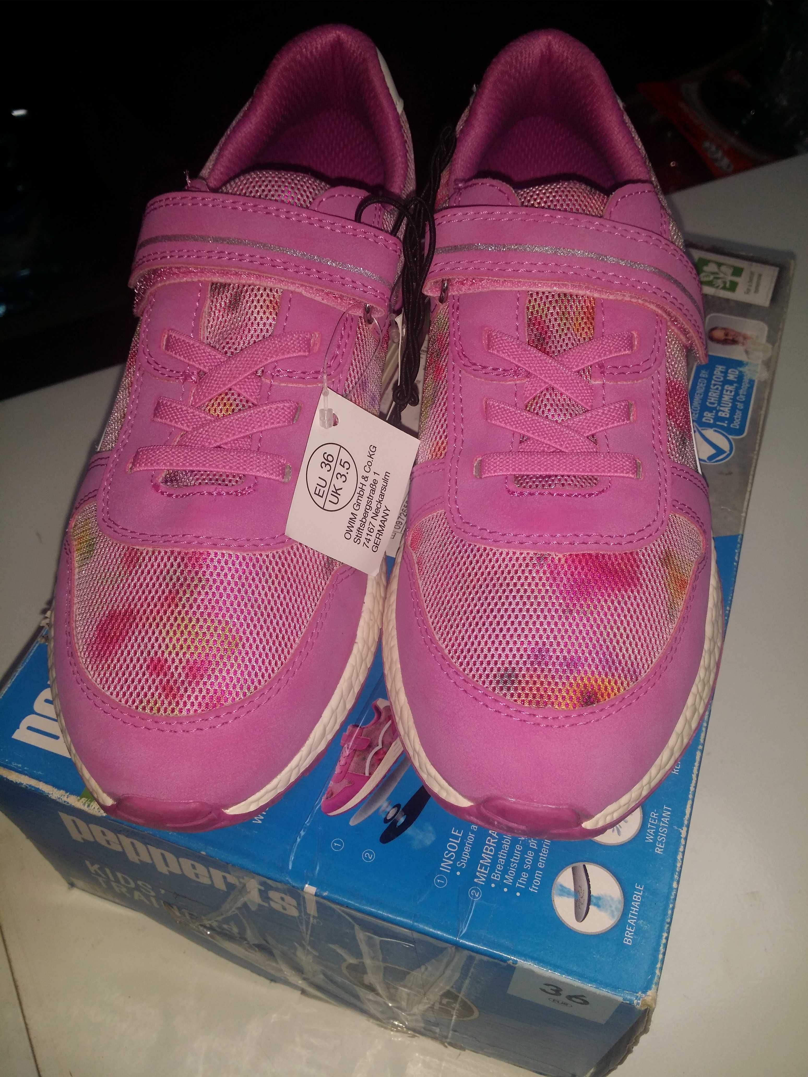 Кроссовки  Pepperts kids trainers , 36 р. Германия.