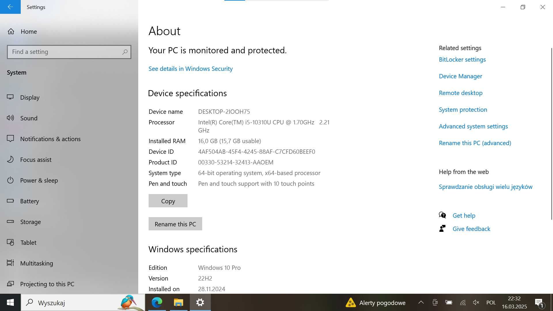 Laptop Dell Latitude 7410 2w1