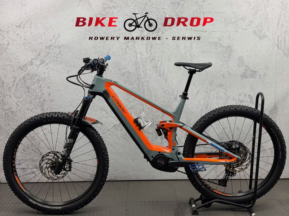 Rower Elektryczny MTB Full Carbon Conway Xyron S 727 FOX 613 km IDEAŁ