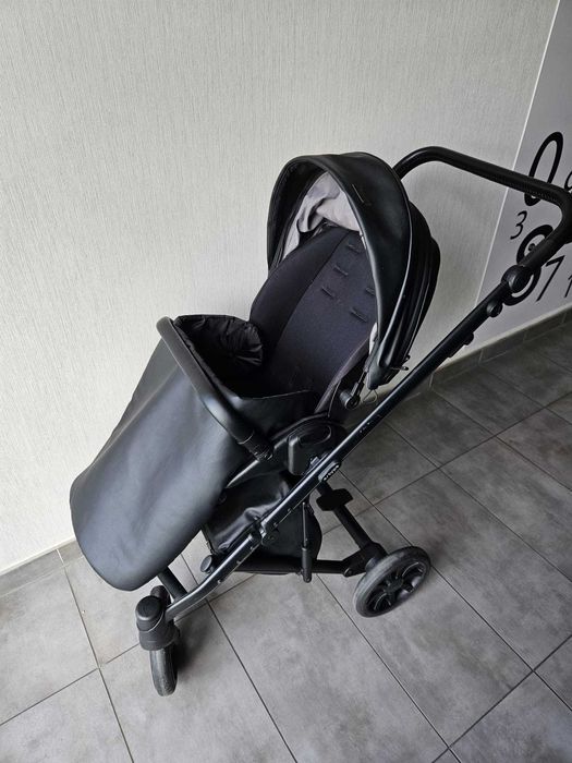 Anex E-type wózek 2w1 czarna skay
