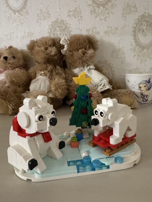 Lego misie polarne niedźwiedzie