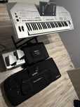 Okazja ! Tyros Yamaha 2 + 2x case + glosniki + stojak + pendrive  !