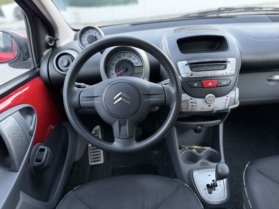 CITROEN C1 1.0 GASOLINA NACIONAL  CAIXA AUTOMATICA  100.000 KMS A/C