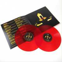 2 LP платівки The Weeknd - Starboy. Прозорий червоний вініл