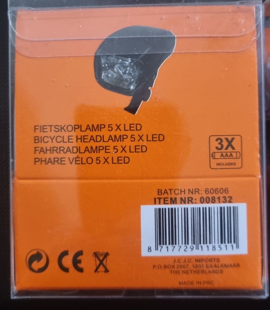 Lampka rowerowa przednia