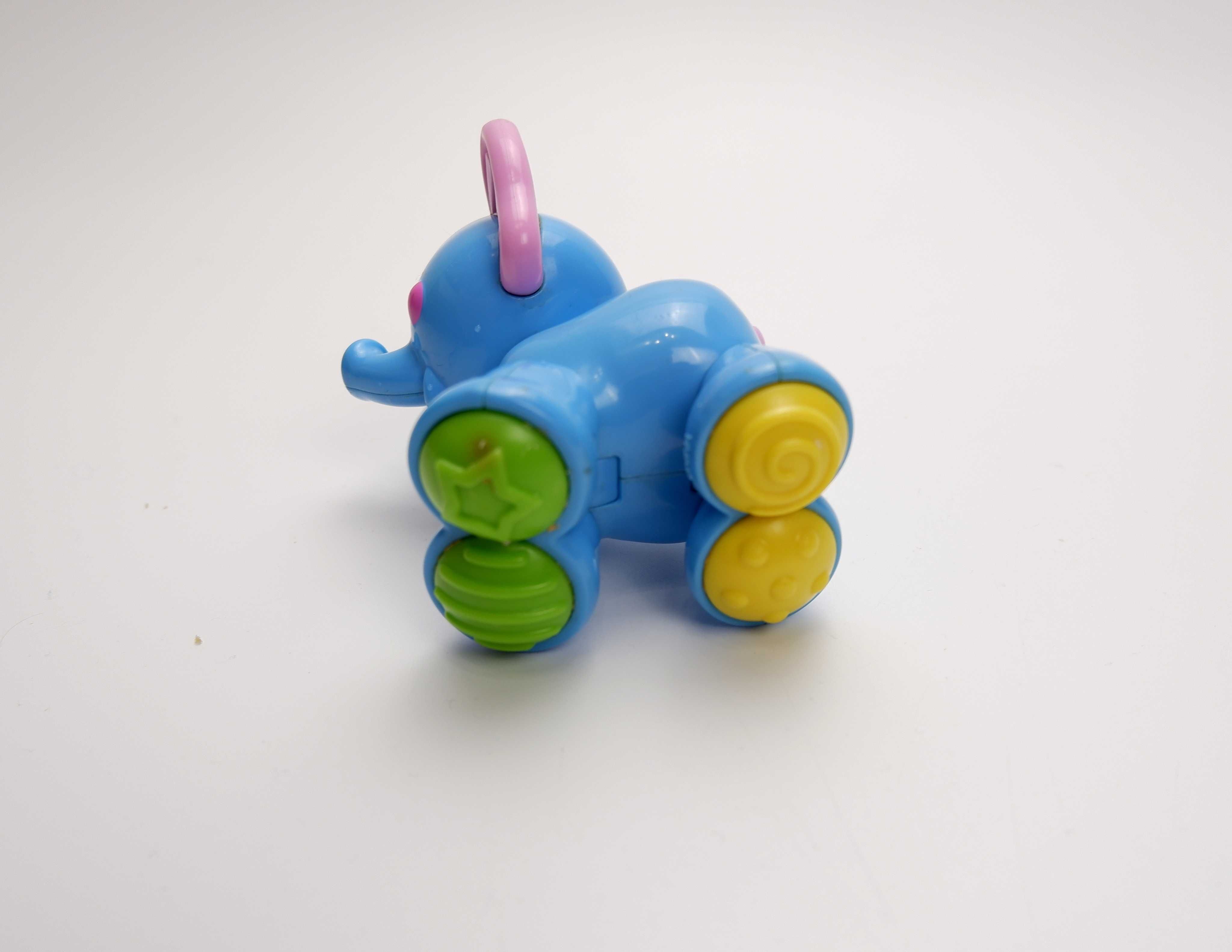 Трещотка слоник Fisher price игрушка для самых маленьких погремушка