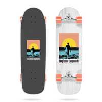 Long Island Summer 33"x9.6"x20" Surfskate Longboard Cruiser deskorolka