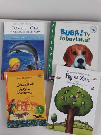 Książki dla dzieci Strzałkowska, Chotomska i inne