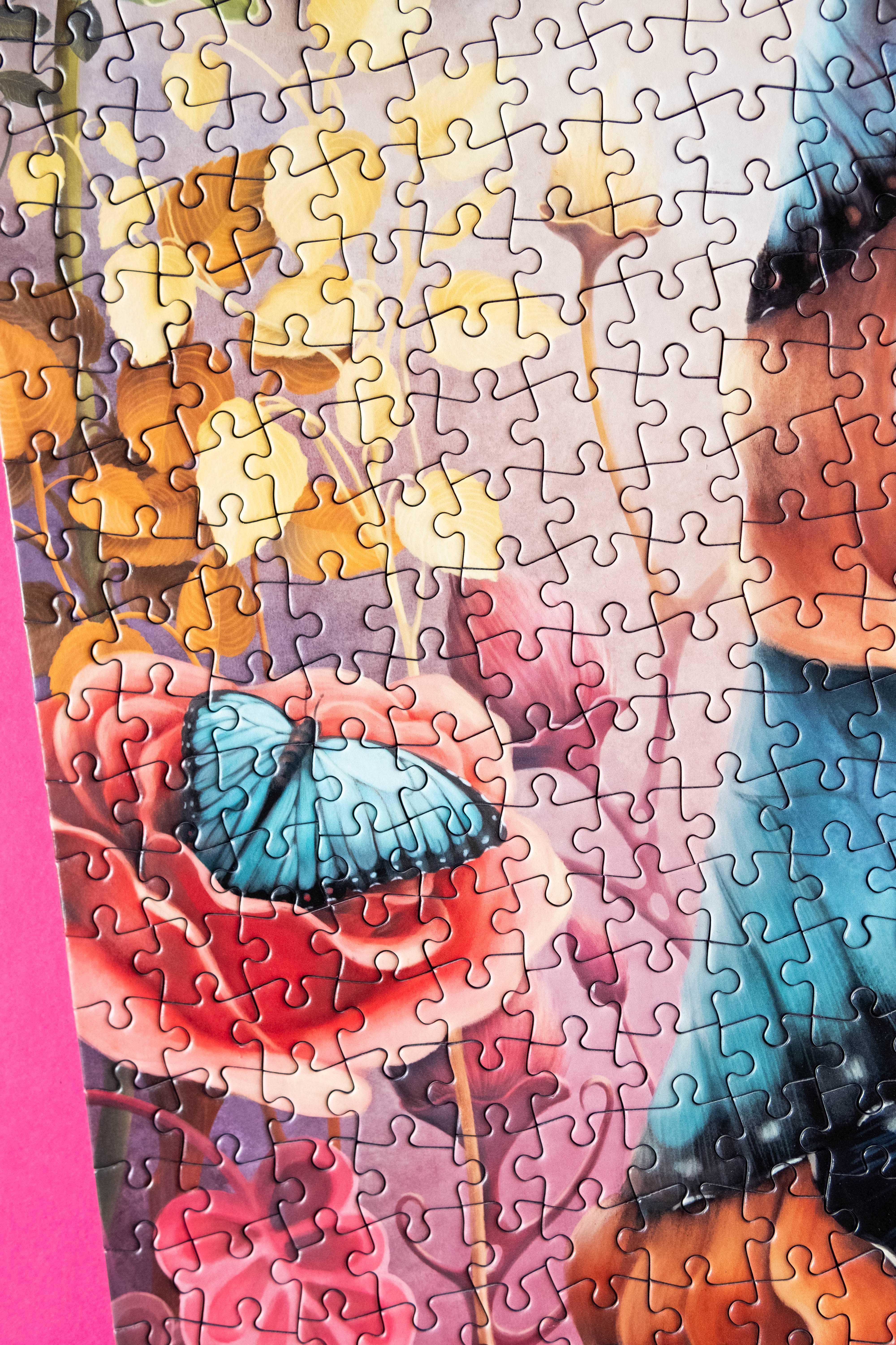 Puzzle Demelsa Haughton The Morpho Garden 1000 el komplet