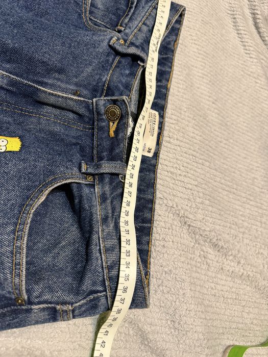 Джинси с Бартом синие