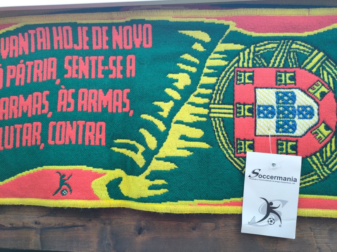 EURO 2024 Cachecol Portugal, Inglaterra, França e Alemanha