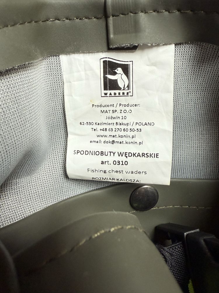 Wodery Wader rozmiar buta 42