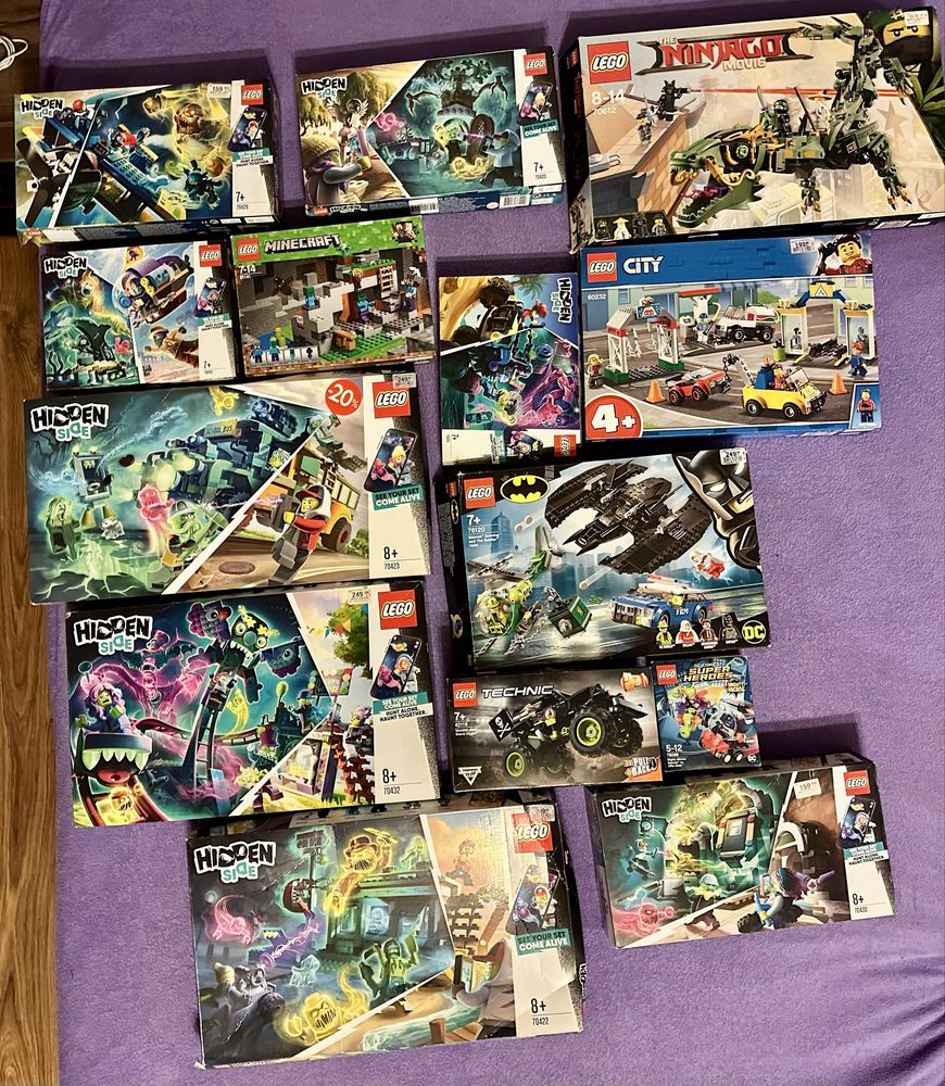 Lego hidden side i inne mieszane