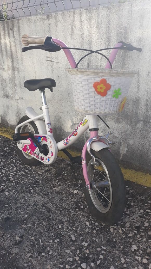 Bicicleta menina 12"