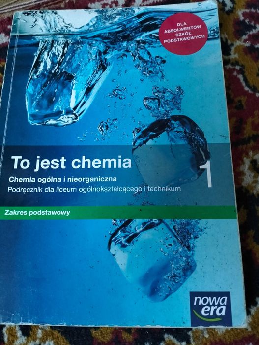 Sprzedam podręcznik To jest chemia 1, zakres podstawowy