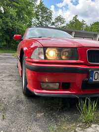 BMW Seria 3 BMW E36 cabrio czerwony 1994 1.8i